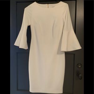 Calvin Klein white dress
